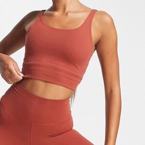 Nike Yoga Longline Sports Bra Small